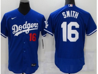 Nike Los Angeles Dodgers #16 Will Smith Flexbase Jersey Blue