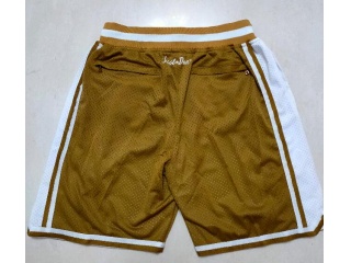 Los Angeles Lakers Just Don Shorts Brown