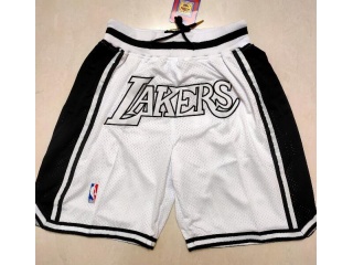 Los Angeles Lakers Just Don Shorts White