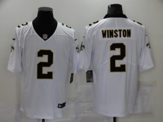 New Orleans Saints #2 Jameis Winston Vapor Limited Jersey White