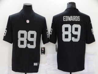 Las Vegas Raiders #89 Bryan Edwards Vapor Limited Jersey Black
