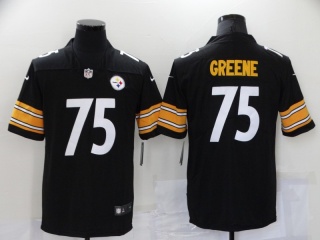 Pittsburgh Steelers #75 Joe Greene Vapor Limited Jersey Black