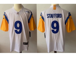 Los Angeles Rams #9 Matthew Stafford Limited Jersey White