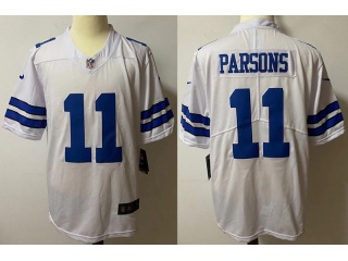 Dallas Cowboys #11 Micah Parsons Vapor Limited Jersey White