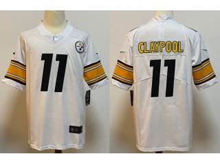 Pittsburgh Steelers #11 Chase Claypool Vapor Limited Jersey White