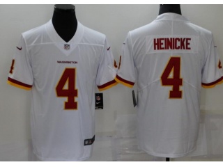 Washington Redskins #4 Talor Heinicke Vapor Limited Jersey White