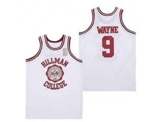 Dwayne Wayne #9 A Different World Hillman Jersey White