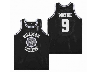 Dwayne Wayne #9 A Different World Hillman Jersey Black