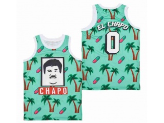 El Chapo #0 Greenery Jersey Green