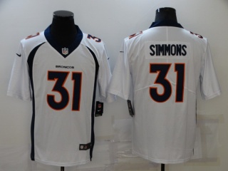 Denver Broncos #31 Justin Simmons Vapor Limited Jersey White