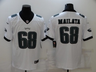 Philadelphia Eagles #68 Jordan Mailata Vapor Limited Jersey White