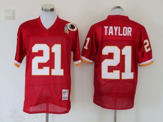 Washington Redskins #21 Sean Taylor Throwback Jersey Red