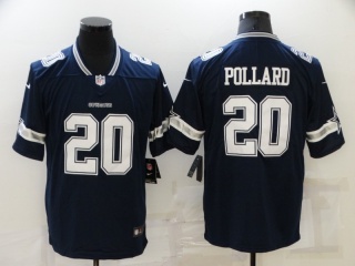 Dallas Cowboys #20 Tony Pollard Vapor Limited Jersey Blue