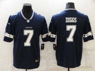 Dallas Cowboys #7 Trevon Diggs Vapor Limited Jersey Blue