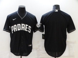 Nike San Diego Padres Blank Cool Base Jersey Black