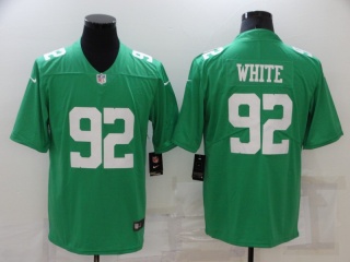 Philadelphia Eagles #92 Reggie White Limited Jersey Apple Green