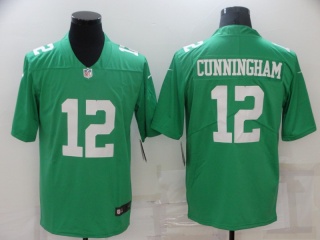 Philadelphia Eagles #12 Randall Cunningham Limited Jersey Apple Green