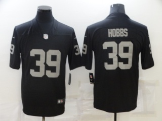 Las Vegas Raiders #39 Nate Hobbs Vapor Limited Jersey Black