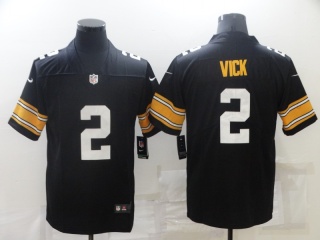 Pittsburgh Steelers #2 Mike Vick New Style Limited Football Jersey Black