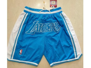 Los Angeles Lakers Just Don Shorts Baby Blue