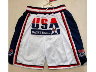Team USA Just Don Shorts White