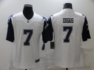 Dallas Cowboys #7 Trevon Diggs Color Rush Limited Jersey White