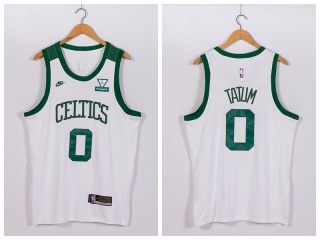 Nike Boston Celtics #0 Jayson Tatum 2021-2022 Jersey White