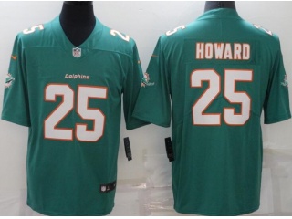 Miami Dolphin #25 Xavien Howard Limited Jersey Green 