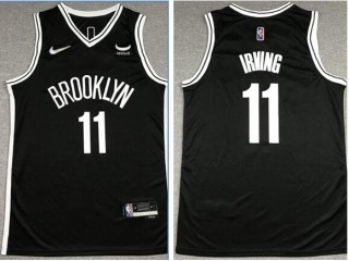 Nike Brooklyn Nets #11 Kyrie Irving 75th Jersey Black