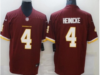 Washington Redskins #4 Talor Heinicke Vapor Limited Jersey Red