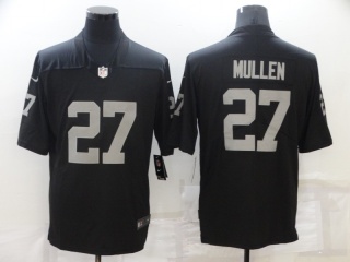 Las Vegas Raiders #27 Trayvon Mullen Limited Jersey Black