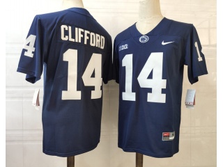 Penn State Nittany Lions #14 Sean Clifford Limited Football Jersey Navy Blue
