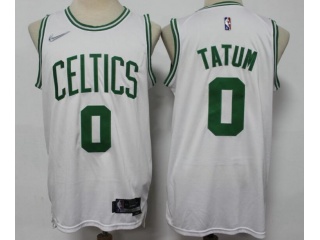 Nike Boston Celtics #0 Jayson Tatum 75th Jersey White