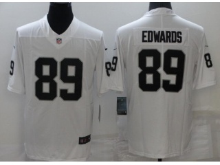 Las Vegas Raiders #89 Bryan Edwards Vapor Limited Jersey White