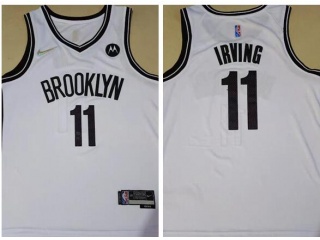 Nike Brooklyn Nets #11 Kyrie Irving 75th Jersey White