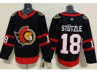 Adidas Ottawa Senators #18 Kyle Stutzle Jersey Black