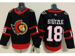 Adidas Ottawa Senators #18 Kyle Stutzle Jersey Black 