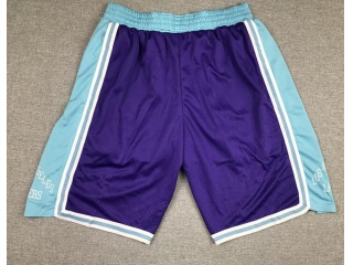 Los Angeles Lakers Purple 75th Shorts Blue