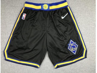 Golden State Warriors 75th Shorts Black