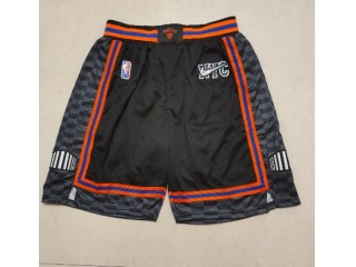 New York Knicks 75th Shorts Black