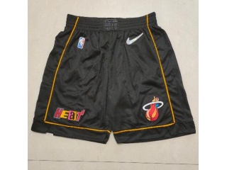 Miami Heat 75th Shorts Black