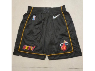 Miami Heat 75th Shorts Black