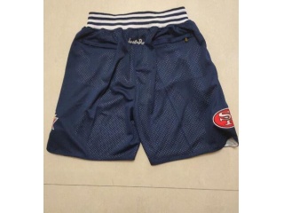 San Francisco 49ers Just Don Shorts Blue