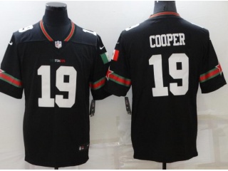 Dallas Cowboys #19 Amari Cooper Mexico Limited Jersey Black