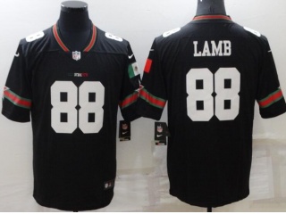 Dallas Cowboys #88 CeeDee Lamb Mexico Limited Jersey Black