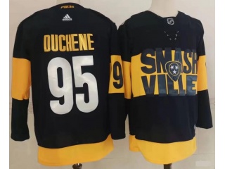 Adidas Nashville Predators #95 Matt Duchene 2022 Stadium Jersey Black