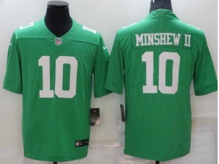 Philadelphia Eagles #10 Gardner Minshew II Limited Jersey Apple Green 