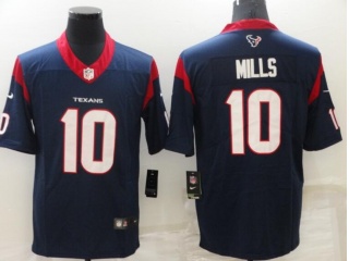 Houston Texans #10 Davis Mills Limited Jersey Blue