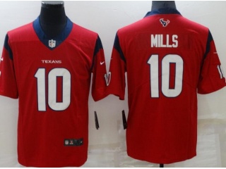 Houston Texans #10 Davis Mills Limited Jersey Red