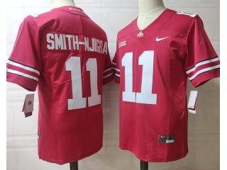 Ohio State Buckeyes #11 Jaxon Smith-Njigba Limited Jersey Red